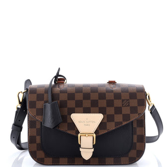 Louis Vuitton Beaumarchais Handbag Damier with Leather