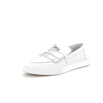Hermes Women's Game Fringe Slip On Sneakers Leather