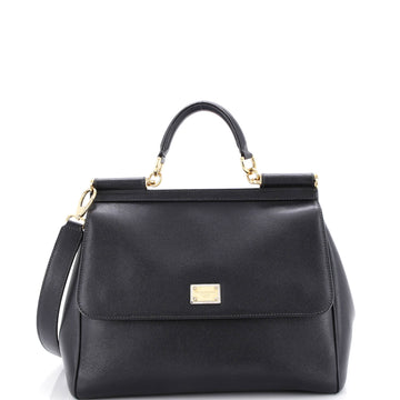 Dolce & Gabbana Miss Sicily Bag Leather Large