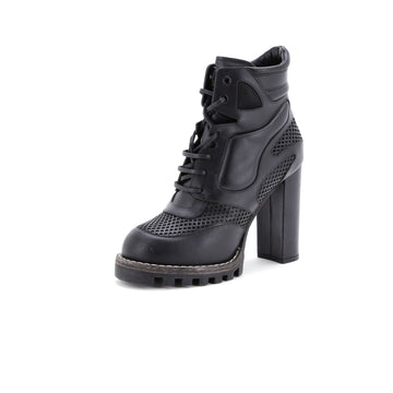 Louis Vuitton Women's Digital Gate Boots Leather with Mesh