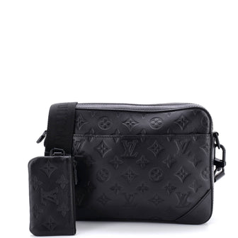 Louis Vuitton Duo Messenger Bag Monogram Shadow Leather