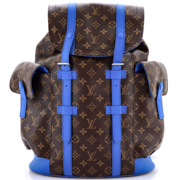 Louis Vuitton Christopher Backpack Macassar Monogram Canvas MM