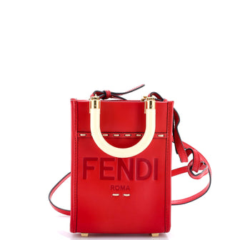 Sunshine Shopper Tote Leather Mini