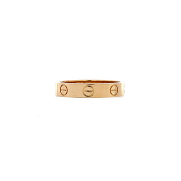 Cartier Love Wedding Band Ring 18K Yellow Gold