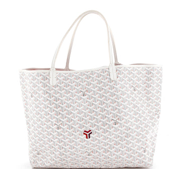 Goyard Saint Louis Tote Claire Voie Coated Canvas GM