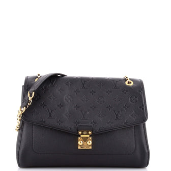 Louis Vuitton Saint Germain Handbag Monogram Empreinte Leather MM