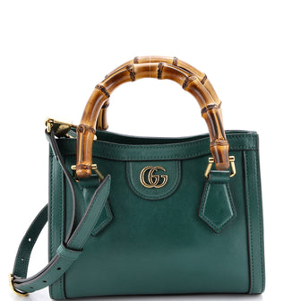 Gucci Diana NM Bamboo Handle Tote Leather Mini