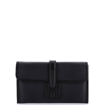 Hermes Jige Duo Clutch Swift with Lizard