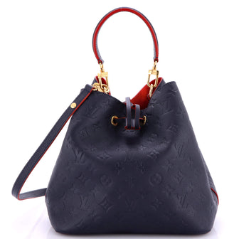 Louis Vuitton NeoNoe Handbag Monogram Empreinte Leather MM
