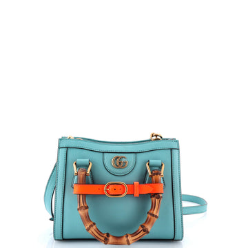 Gucci Diana NM Bamboo Handle Tote Leather Mini