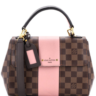 Louis Vuitton Bond Street Handbag Damier with Leather BB