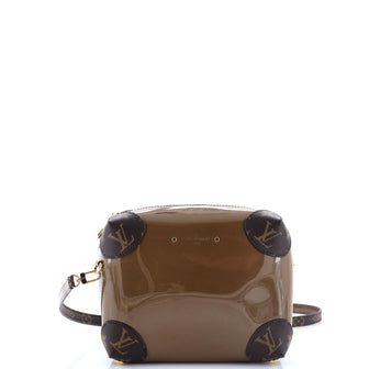 Louis Vuitton Venice Handbag Vernis with Monogram Canvas