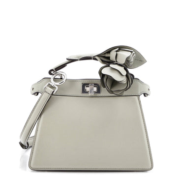 Fendi Peekaboo ISeeU Bag Leather with Embellished Handle Petite