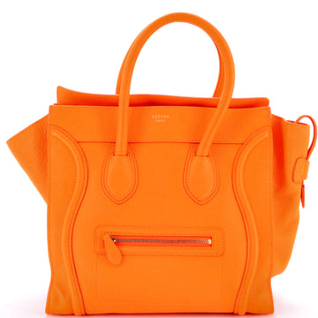 Celine Luggage Bag Grainy Leather Mini