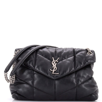 Saint Laurent Loulou Puffer Shoulder Bag Quilted Leather Medium