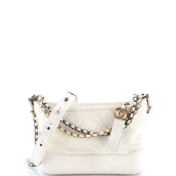 Chanel Gabrielle Hobo Quilted Aged Calfskin Small
