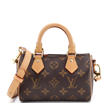 Louis Vuitton Speedy Bandouliere NM Bag Monogram Canvas Nano