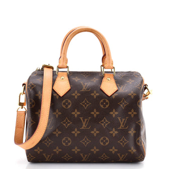 Louis Vuitton Speedy Bandouliere Bag Monogram Canvas 25