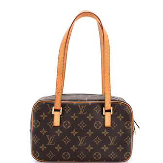 Louis Vuitton Cite Handbag Monogram Canvas MM