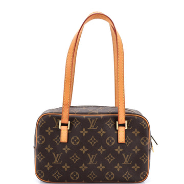 Louis Vuitton Cite Handbag Monogram Canvas MM