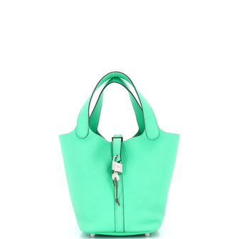 Hermes Picotin Lock Bag Clemence PM