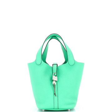Hermes Picotin Lock Bag Clemence PM