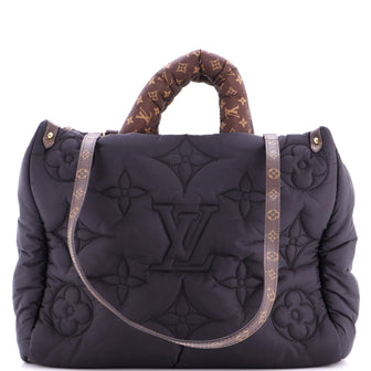 Louis Vuitton Pillow OnTheGo Tote Monogram Quilted Econyl Nylon MM