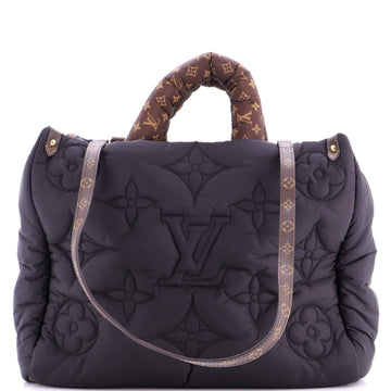 Louis Vuitton Pillow OnTheGo Tote Monogram Quilted Econyl Nylon MM