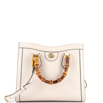 Gucci Diana NM Bamboo Handle Tote Leather Small