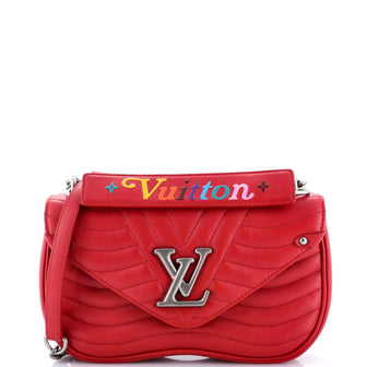 Louis Vuitton New Wave Chain Bag Quilted Leather MM