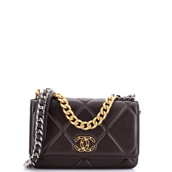 Chanel 19 Wallet on Chain Quilted Lambskin