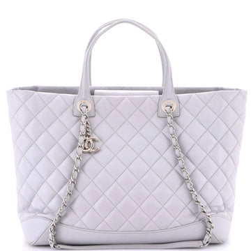 Chanel Easy Shopping Tote Quilted Calfskin Large