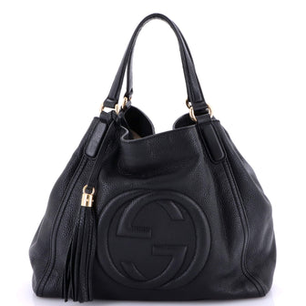 Gucci Soho Shoulder Bag Leather Medium
