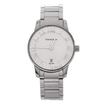 Tiffany & Co. Atlas 2-Hand Quartz Watch Stainless Steel 29