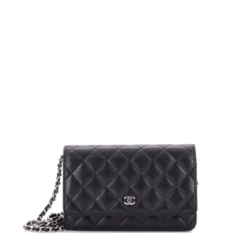 Chanel Wallet on Chain Quilted Caviar
