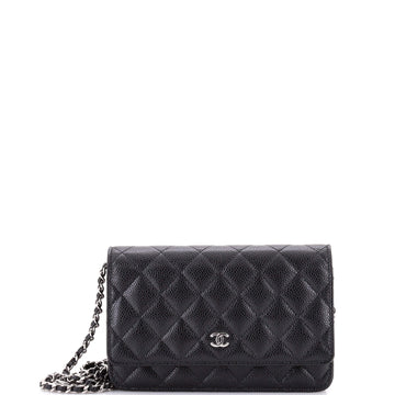 Chanel Wallet on Chain Quilted Caviar