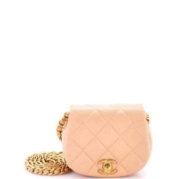 Chanel Coco Mail Clutch with Chain Quilted Calfskin Mini