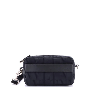 Valentino Garavani VLTN Shell Camera Bag Jacquard With Leather Small