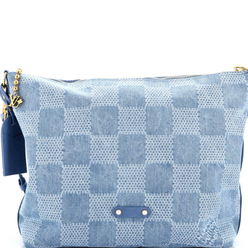 Louis Vuitton Vagabond Hobo 3D Damier Denim