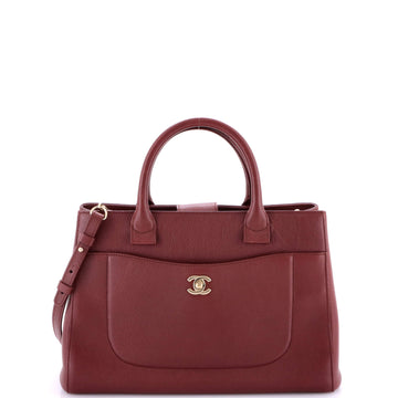 Chanel Neo Executive Tote Grained Calfskin Small