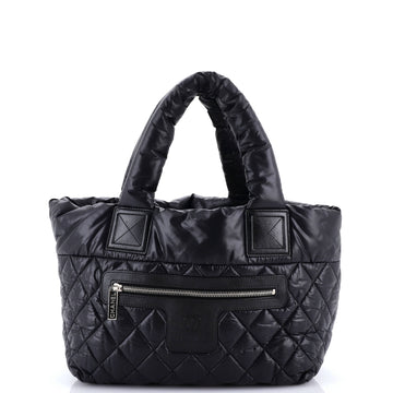Chanel Coco Cocoon Reversible Tote Quilted Nylon Small