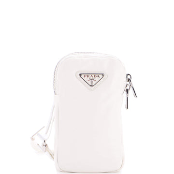 Prada Padded Phone Holder Crossbody Bag Nappa Leather