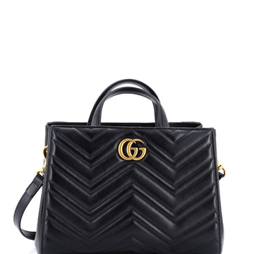 Gucci GG Marmont Tote Matelasse Leather Small
