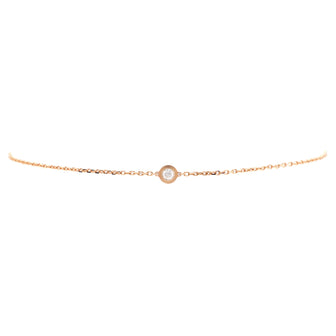 Cartier D'Amour Bracelet 18K Rose Gold and Diamond XS