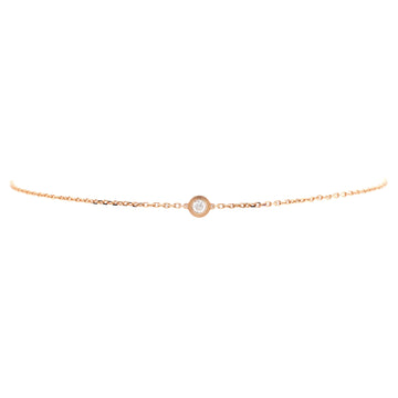 Cartier D'Amour Bracelet 18K Rose Gold and Diamond XS