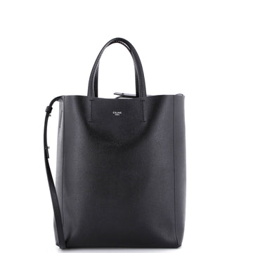 Celine Vertical Cabas Tote Grained Calfskin Small