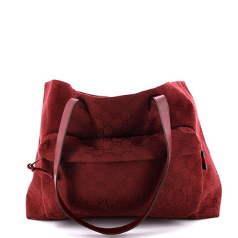 Gucci Maxi Tote Bag GG Canvas