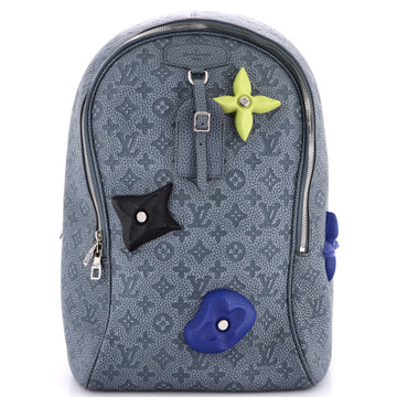 Louis Vuitton Climbing Ellipse Backpack Limited Edition Monogram Taurillon Leather with Acrylic