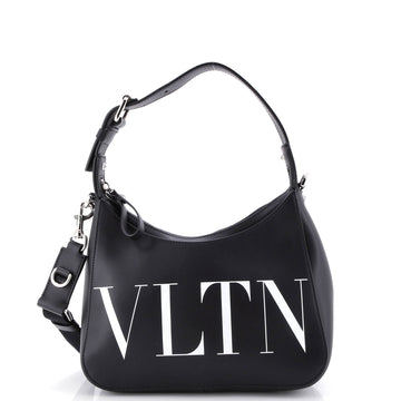 Valentino Garavani VLTN Hobo Printed Leather Small