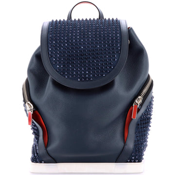 Christian Louboutin Explorafunk Backpack Spiked Leather